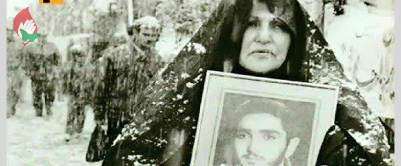 عکسی از مادر یک شهید که جهانی شد